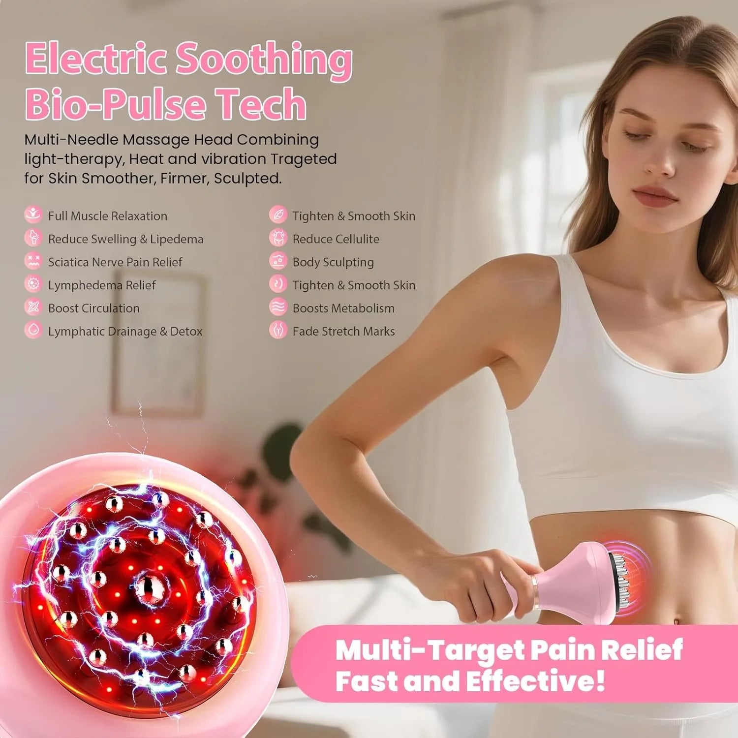 Electric Body Massage Brush