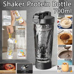 Electric Automatic Protein Shaker Bottle and Portable Mixing Cup