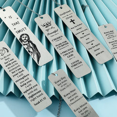 Personalized Stainless Steel Reading Bookmark