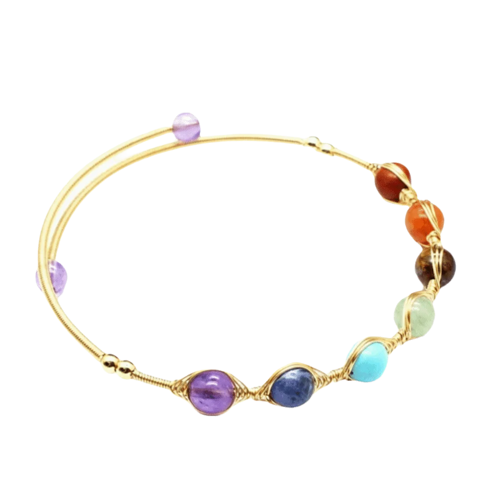 Adjustable Crystal Bead Energy Bracelet