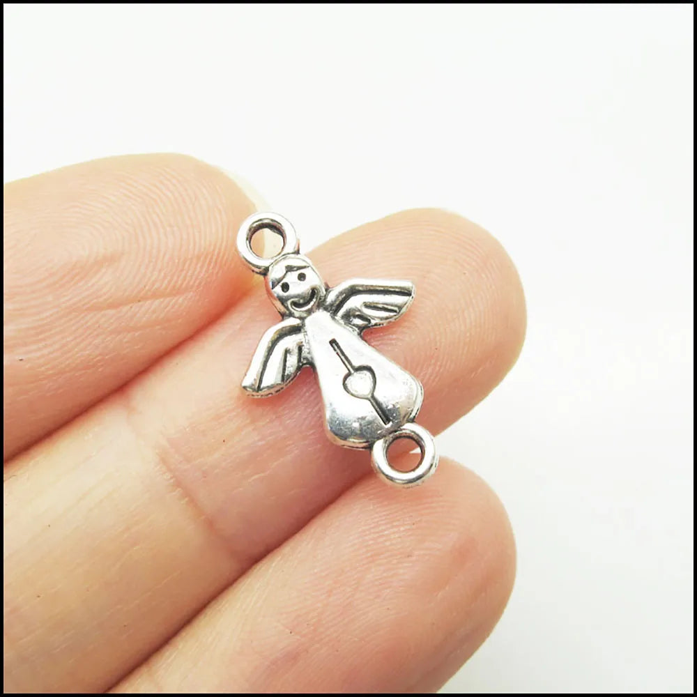 Praying Angel Wings Pendant Charms