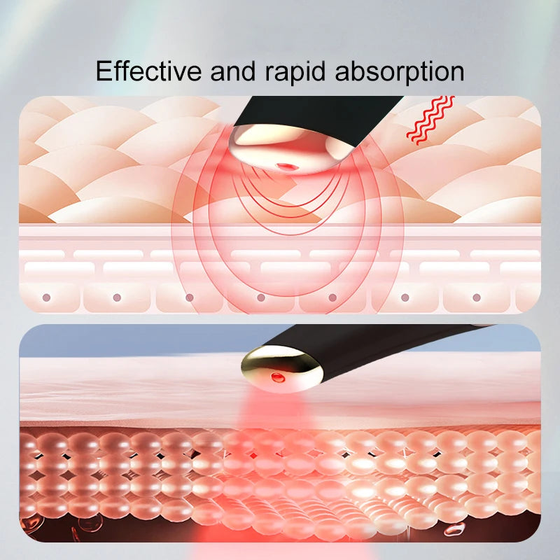 LED Eye Massager Wand for Dark Circles & Puffiness