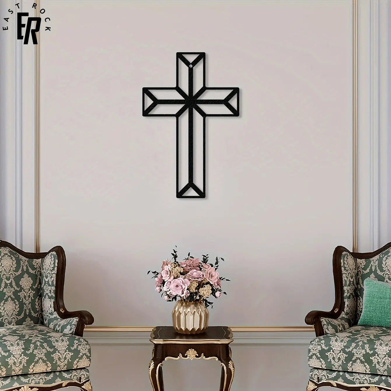 Metal Cross Wall Decor