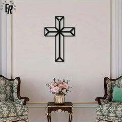 Metal Cross Wall Decor