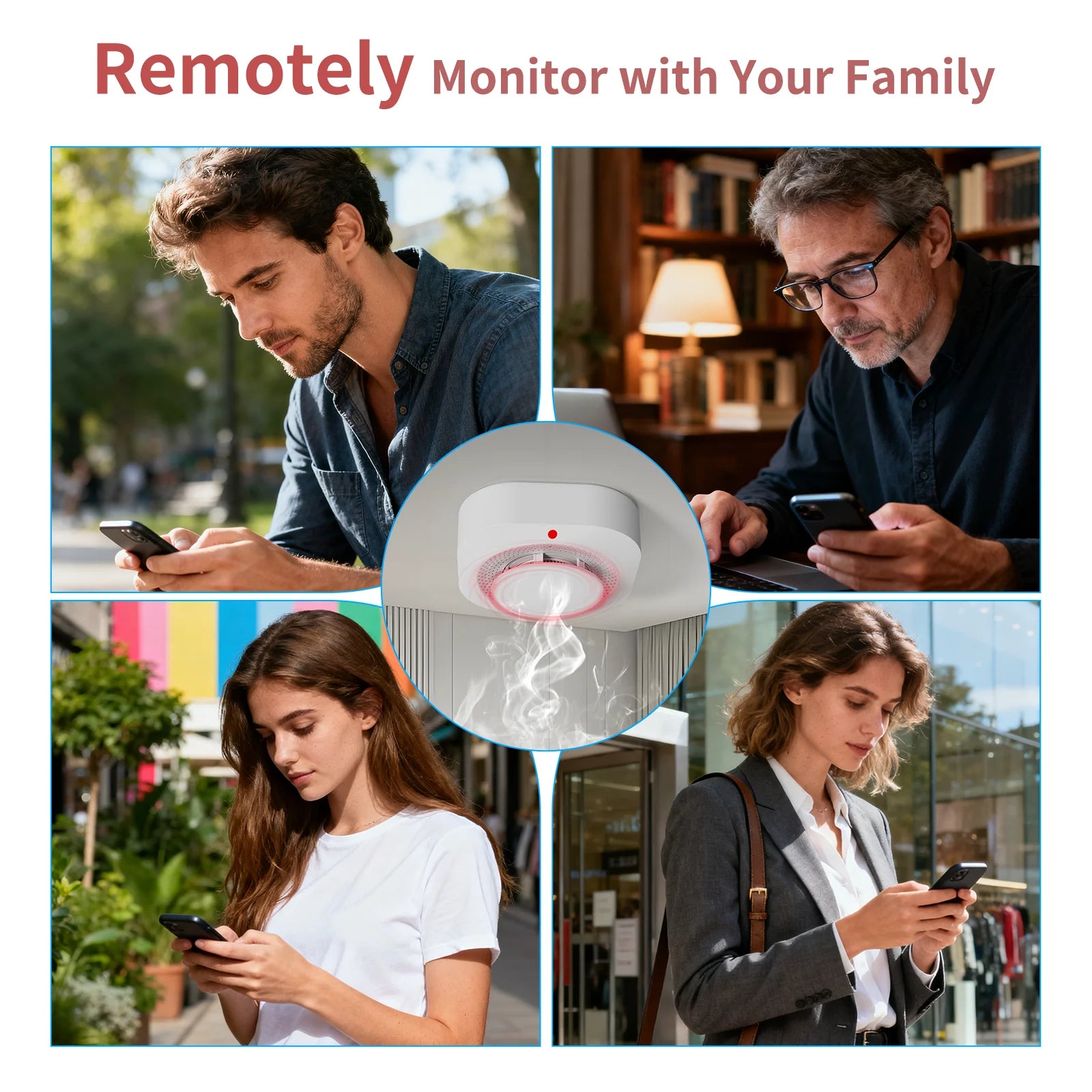 Independent Smoke Detector Alarm