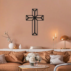Metal Cross Wall Decor
