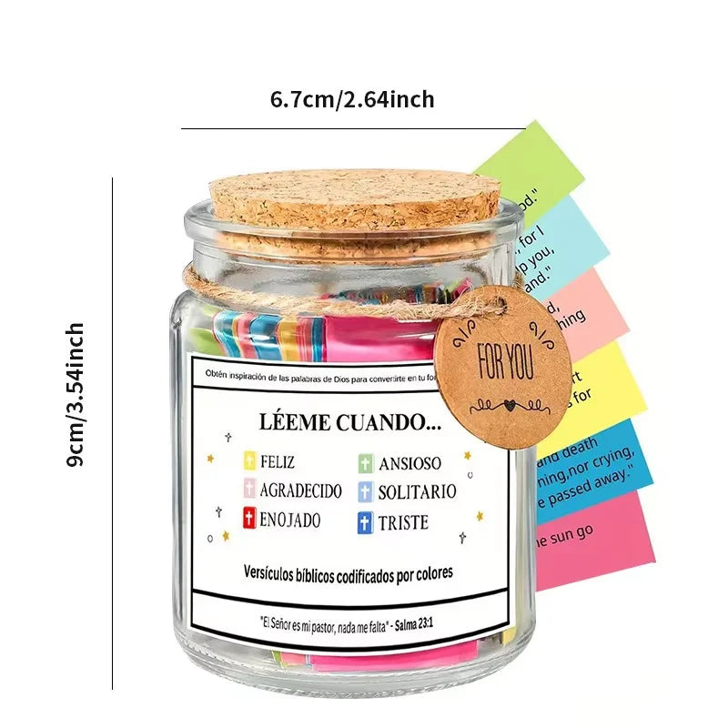 Bible Verse Prayer Jar Spiritual Gift