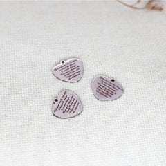 Serenity Prayer Heart Charm Set