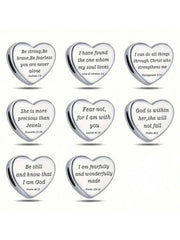 Sterling Silver Faith Charm Bead