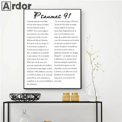 Psalm 91 Bible Verse Wall Art