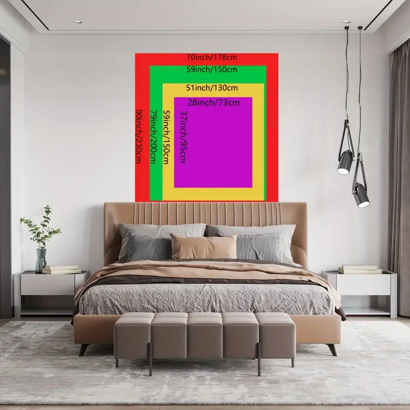 Chakra Lotus Spiritual Wall Tapestry