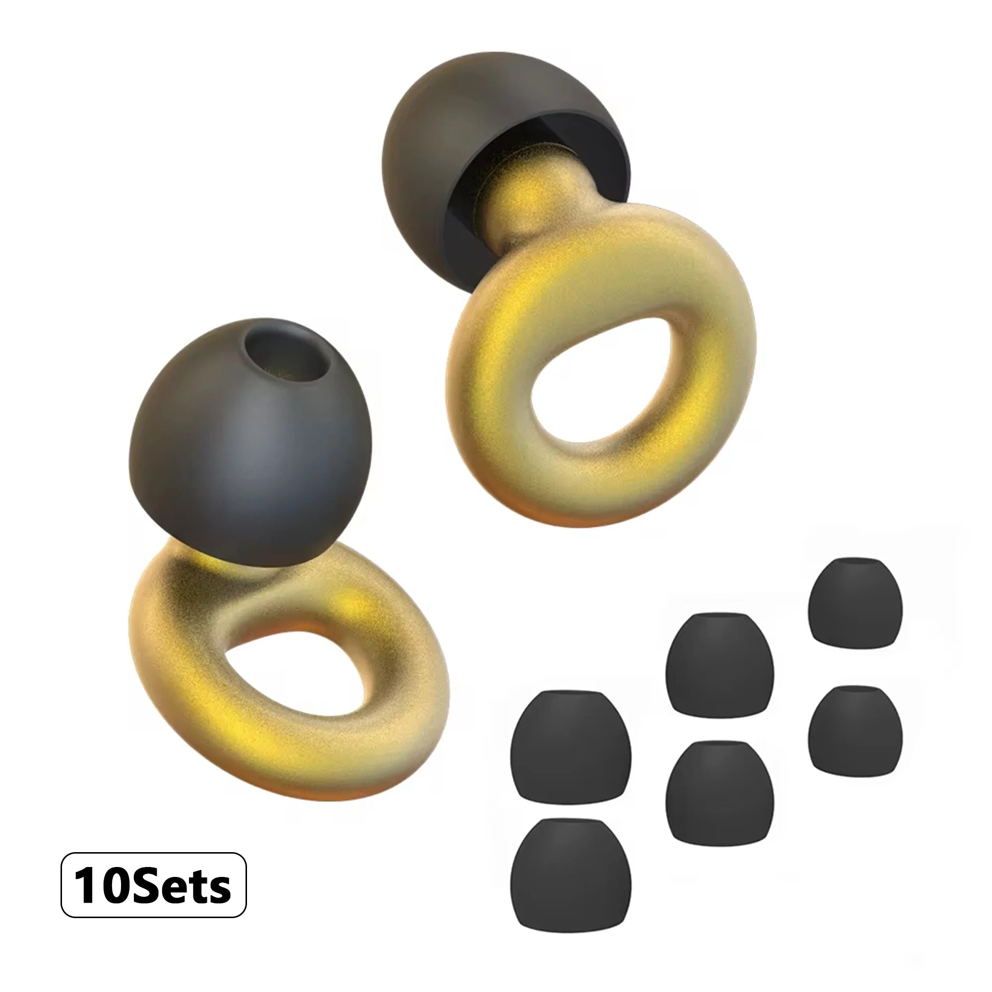 Reusable Silicone Noise Reducing Sleep Earplugs
