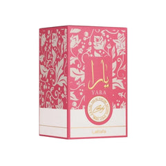 Lattafa Yara Candy Vanilla Fruity Citrus Floral Eau de Parfum Fragancia de larga duración para mujer 3.40 oz (100 ml)