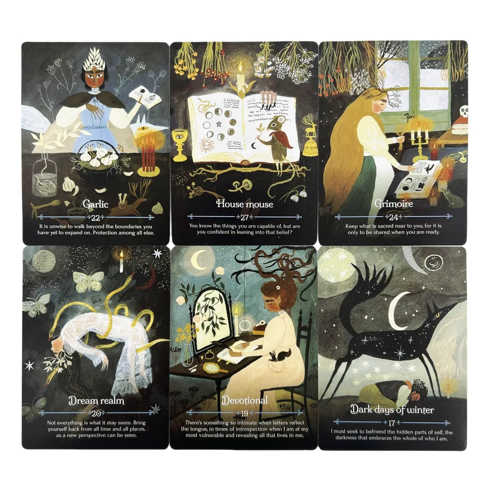 Mystical Oracle Cards Divination Deck