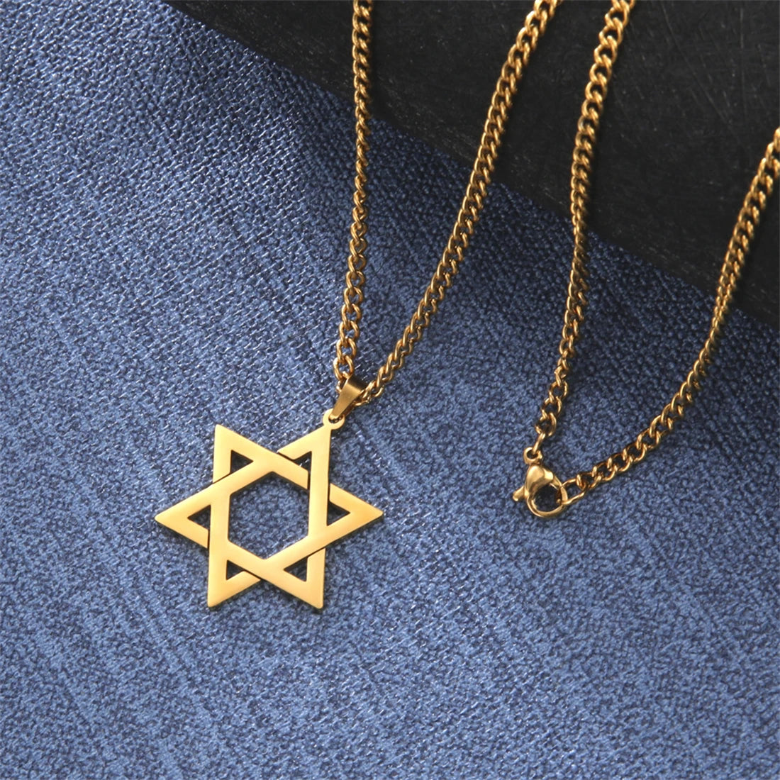 Star Of David Faith Pendant Necklace