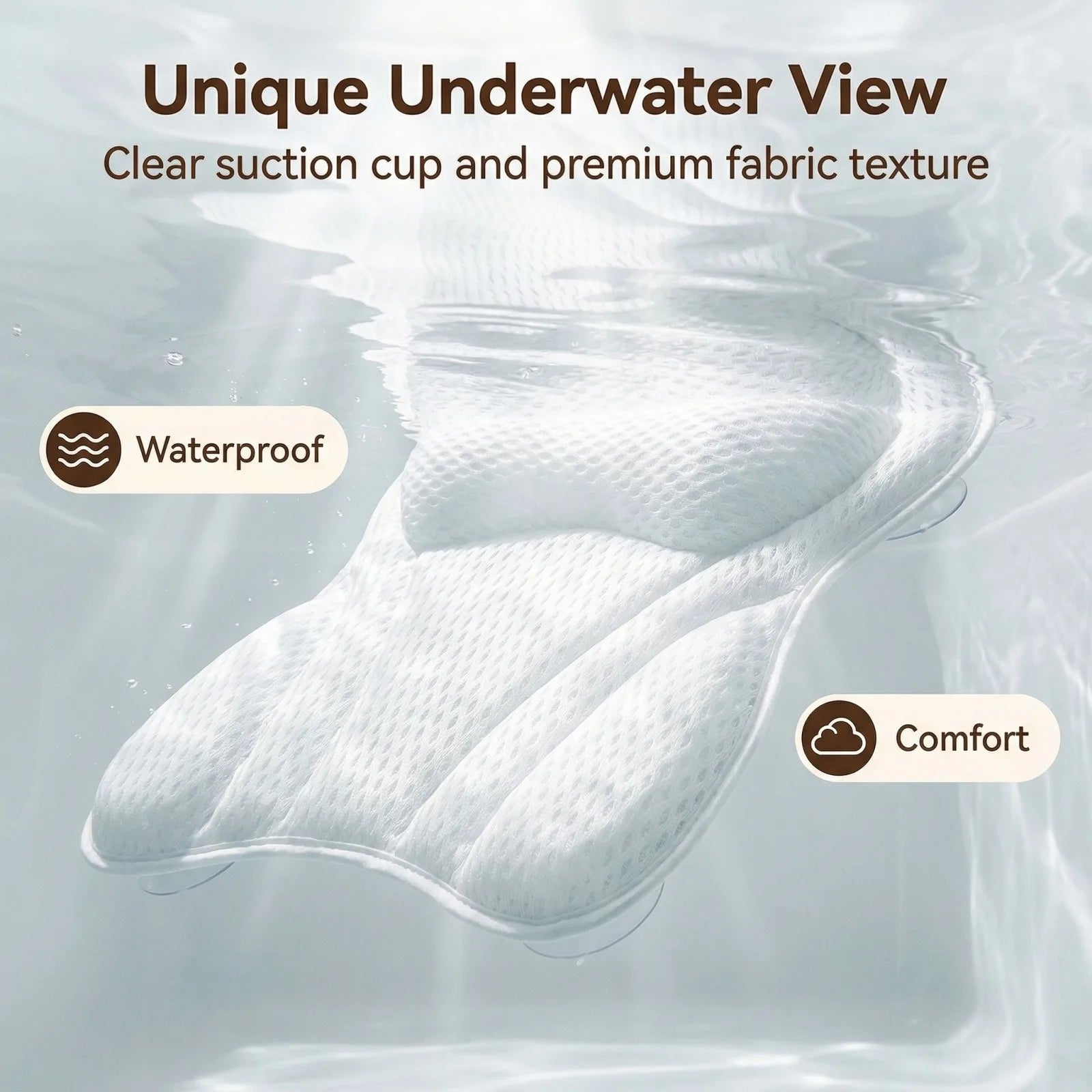 Luxury Bath Pillow Support