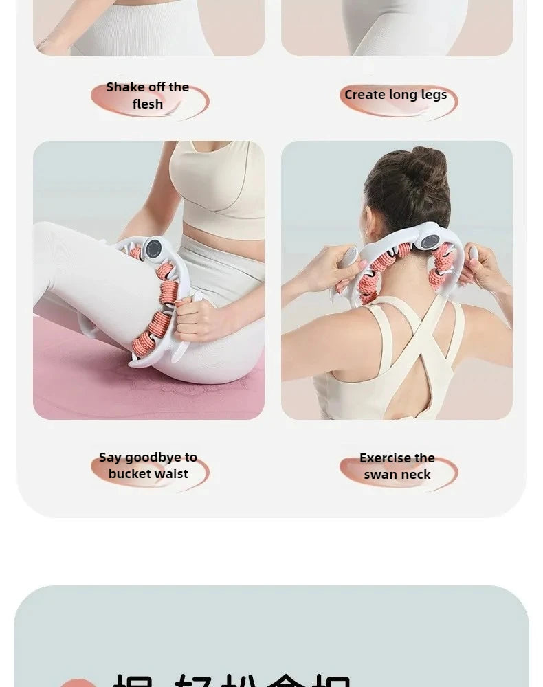 Manual Leg Roller Massager for Muscle Relief