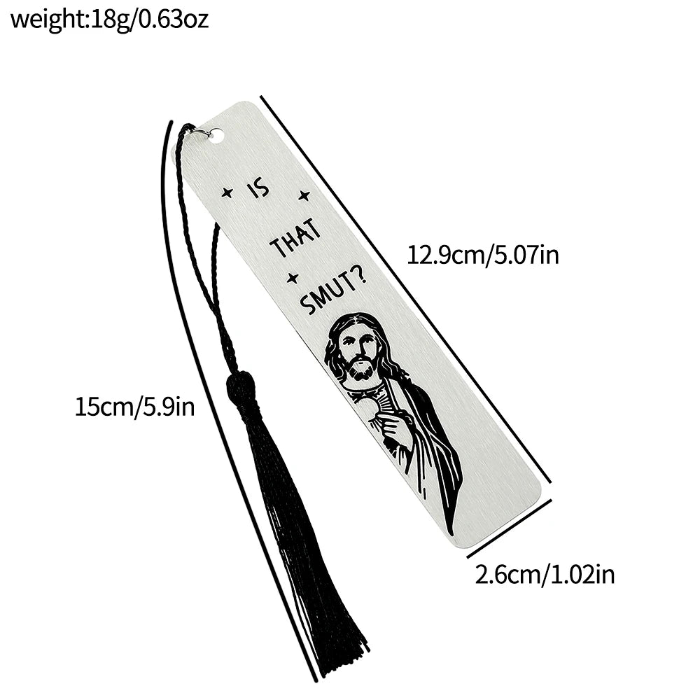 Personalized Stainless Steel Reading Bookmark