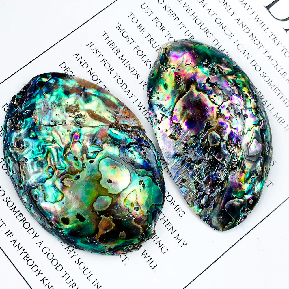 Natural Abalone Shell Spiritual Pendant Charms