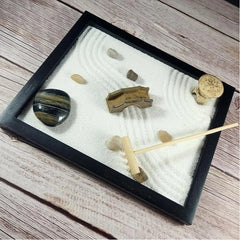 Zen Garden Stress Relief Desk Decor