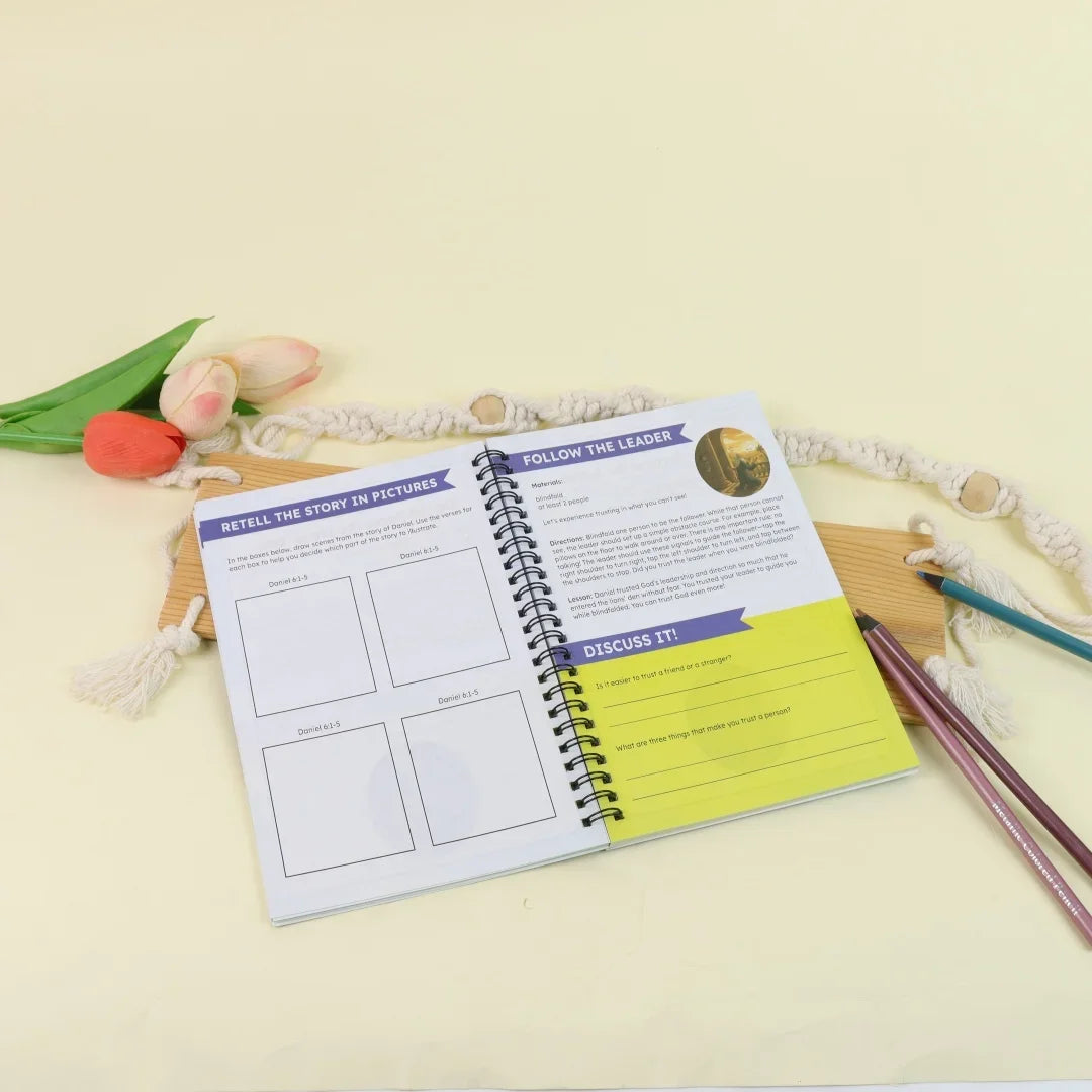 Bible Learning Activity Book For Kids