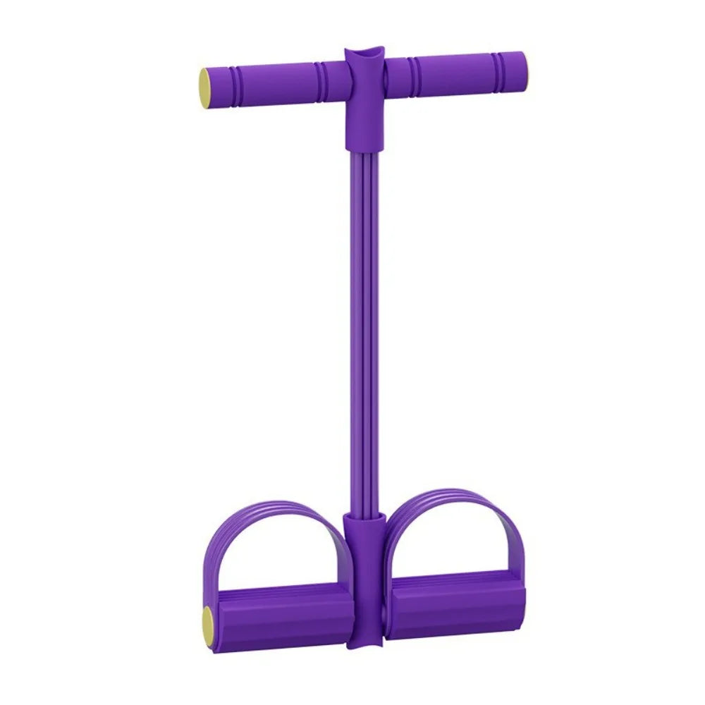 New 6-Tube Resistance Bands Set with Foam Sport At Home Yoga Elastic Band Shoulder Opening TPE Yoga Pedal Puller for Abdomen Arm