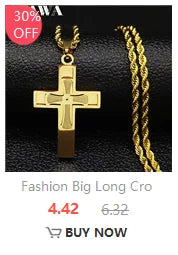 Christian Bible Cross Pendant Necklace