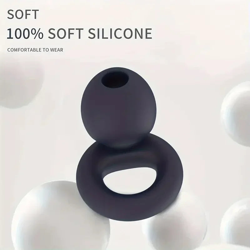 Reusable Silicone Noise Reducing Sleep Earplugs
