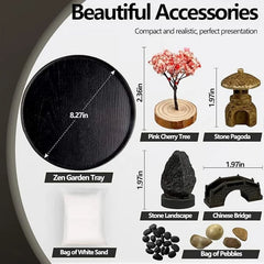 Zen Garden Stress Relief Desk Decor