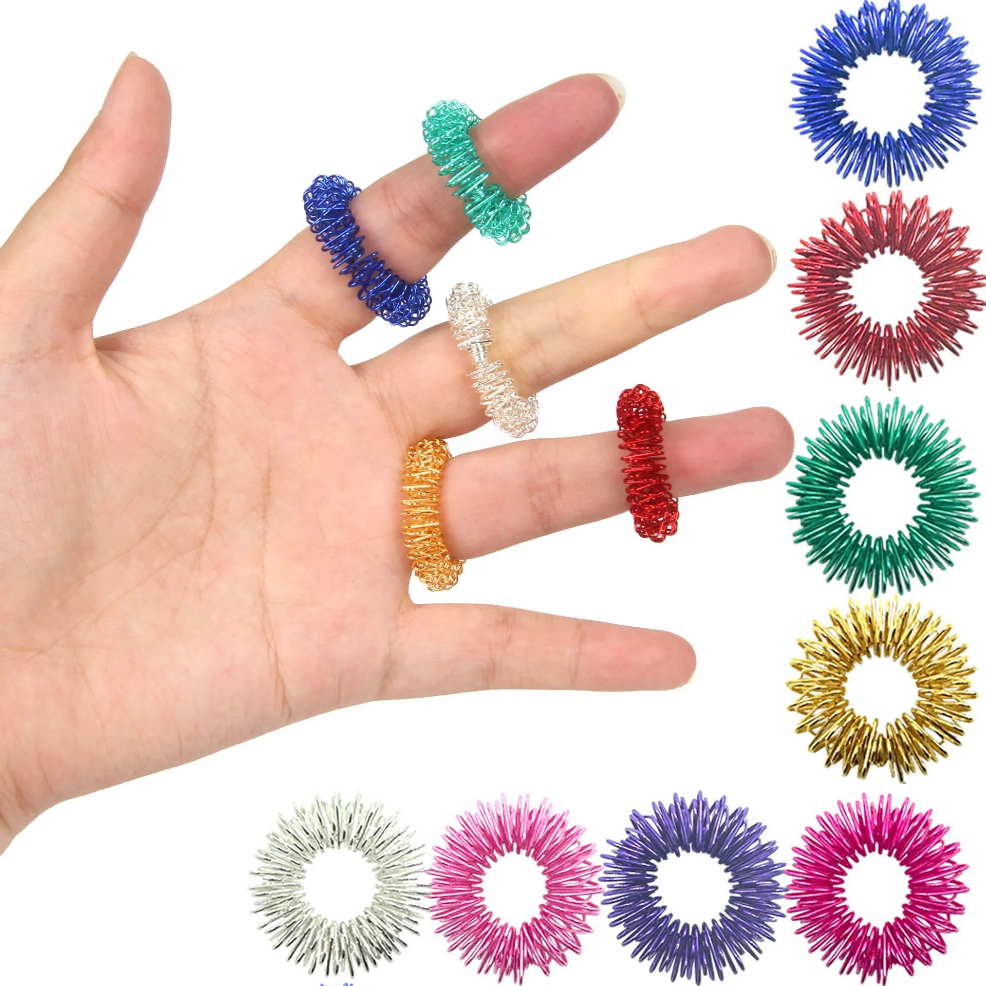 Acupressure Stress Relief Rings