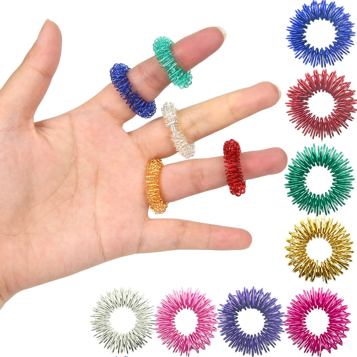 Acupressure Stress Relief Rings
