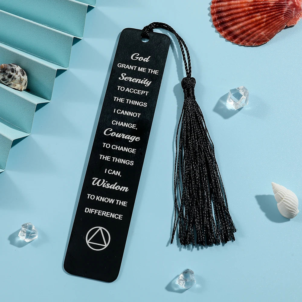 Personalized Stainless Steel Reading Bookmark