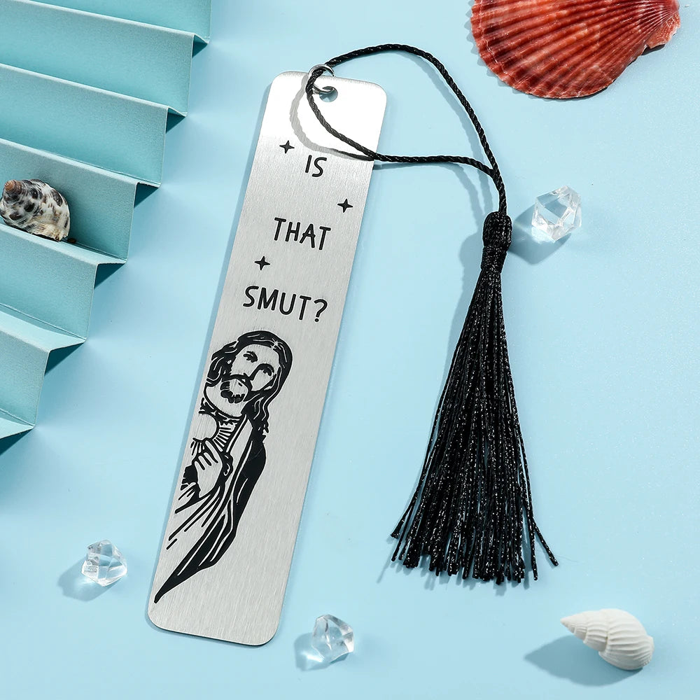 Personalized Stainless Steel Reading Bookmark
