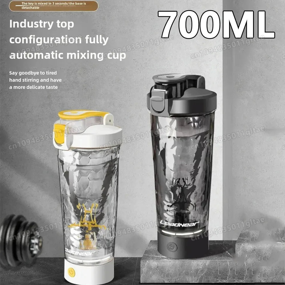 650ml Electric Protein Shaker Bottle and Portable Blender