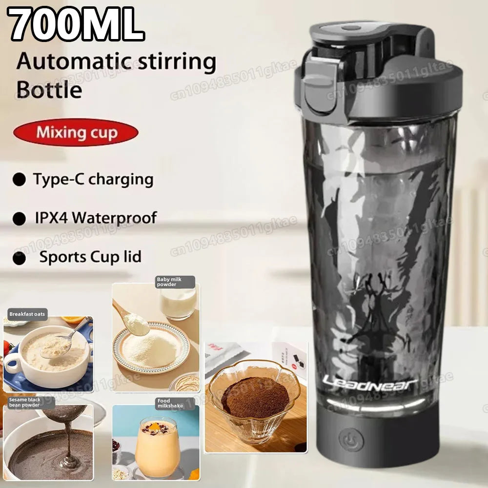 Electric Automatic Protein Shaker Bottle and Mixer Cup