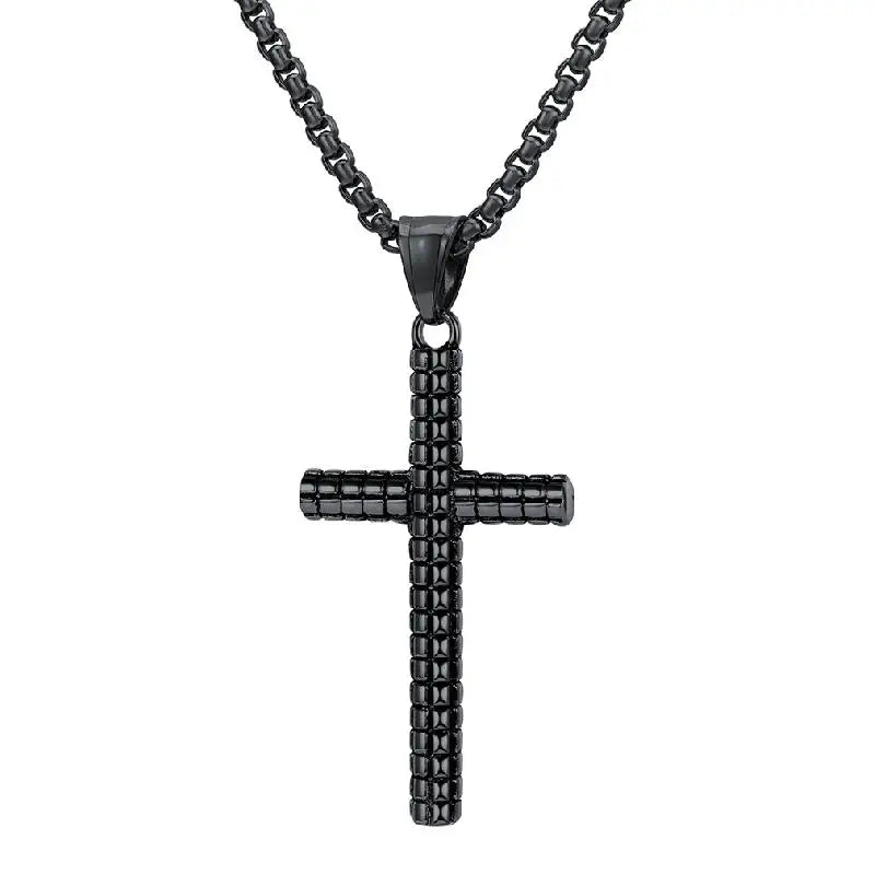 Christian Cross Prayer Necklace Jewelry