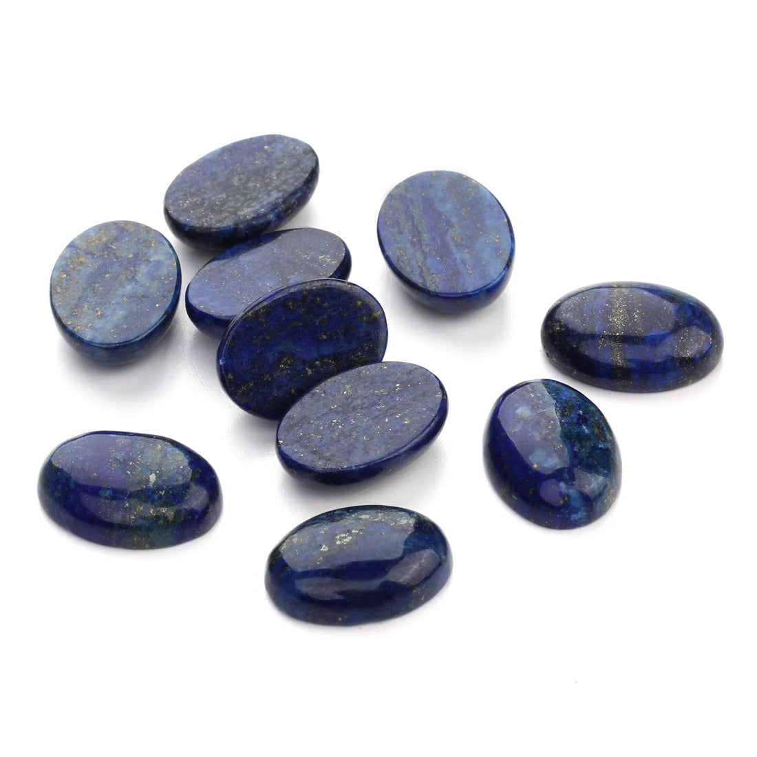 Natural Stone Oval Cabochon Beads