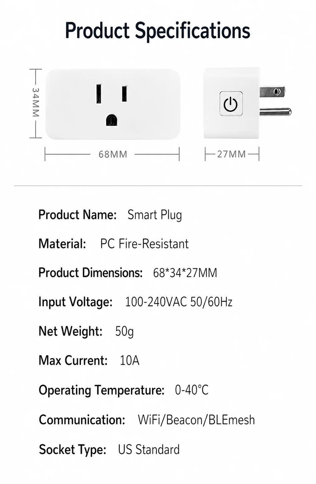 Voice Control Smart Plug