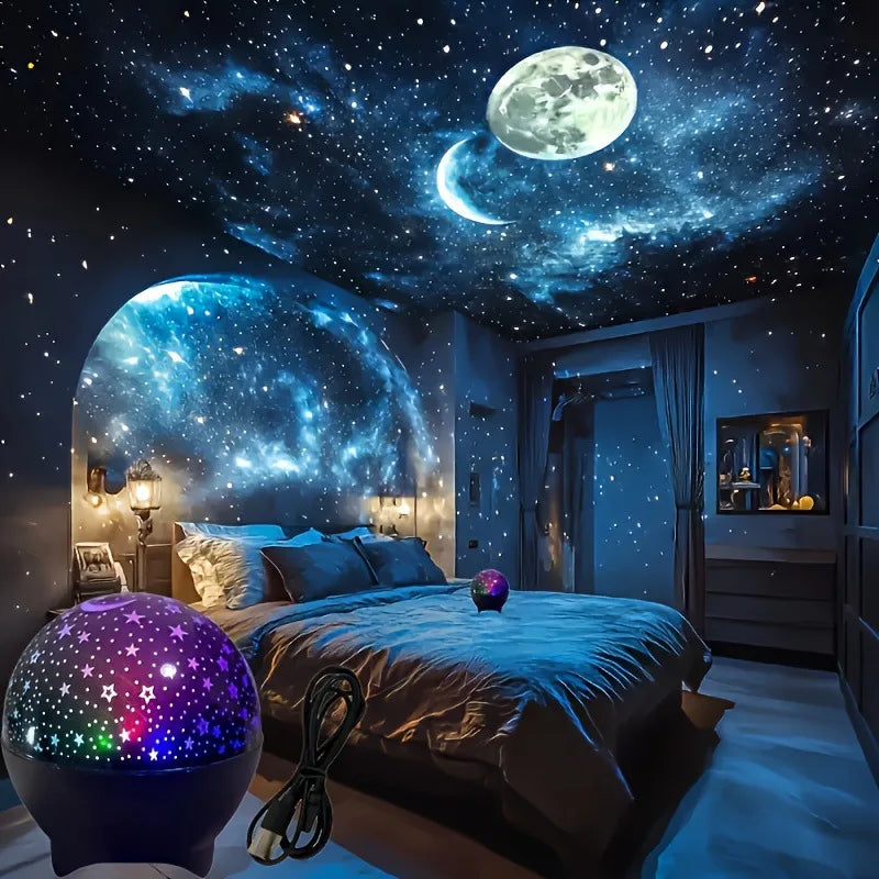 Galaxy Star Projector Light