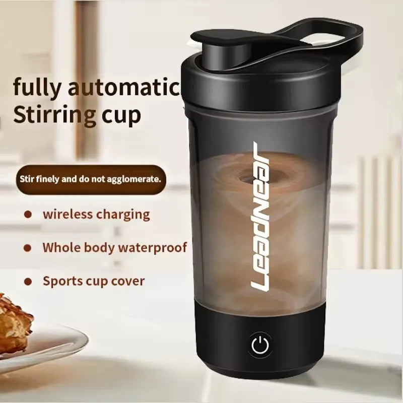 650ml Electric Protein Shaker Bottle and Portable Blender