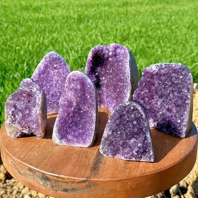 Natural Amethyst Crystal Display Piece