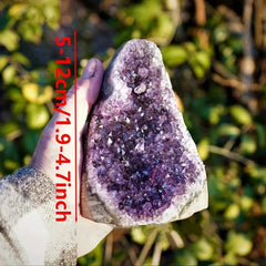 Natural Amethyst Crystal Display Piece