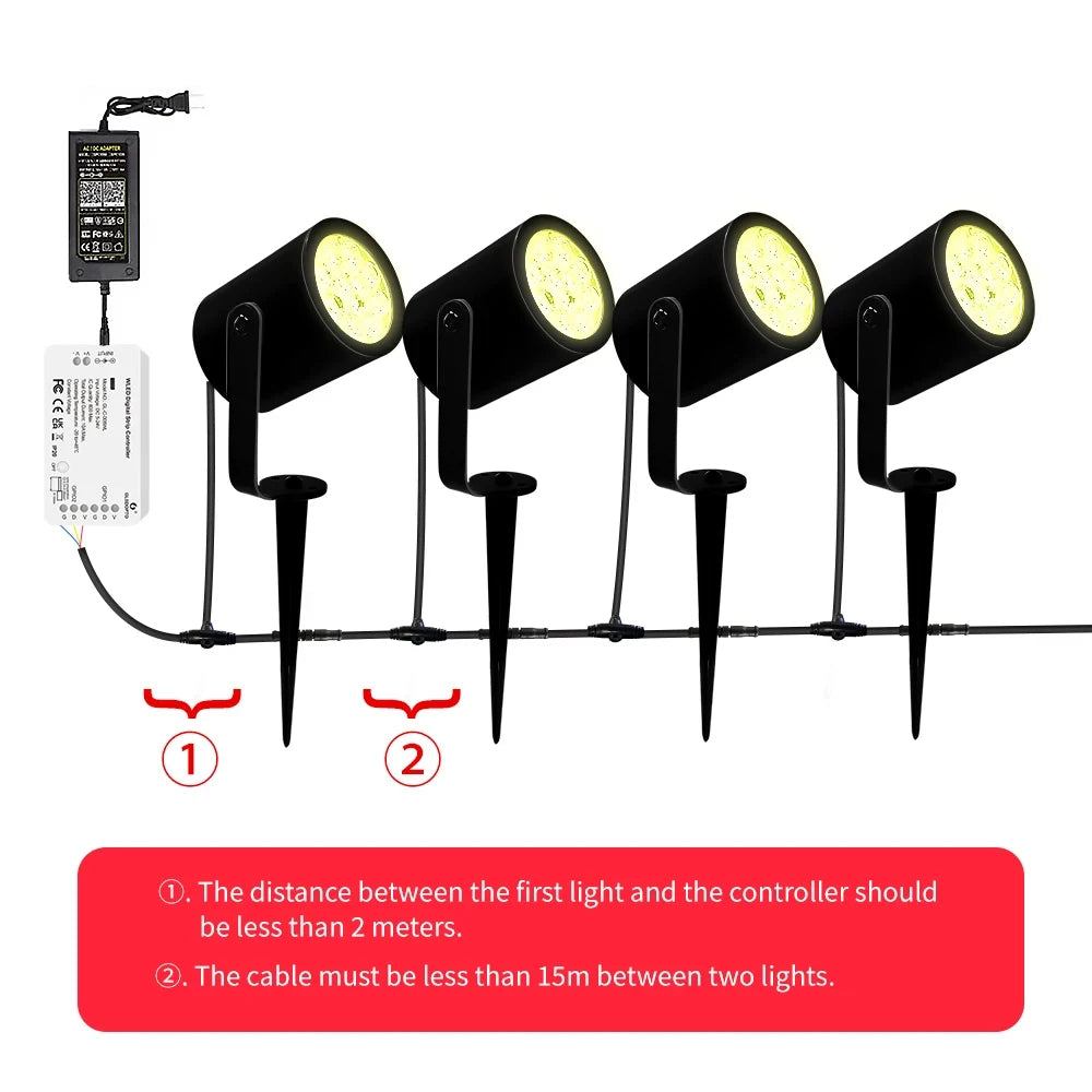 Smart RGB Garden Lawn Light