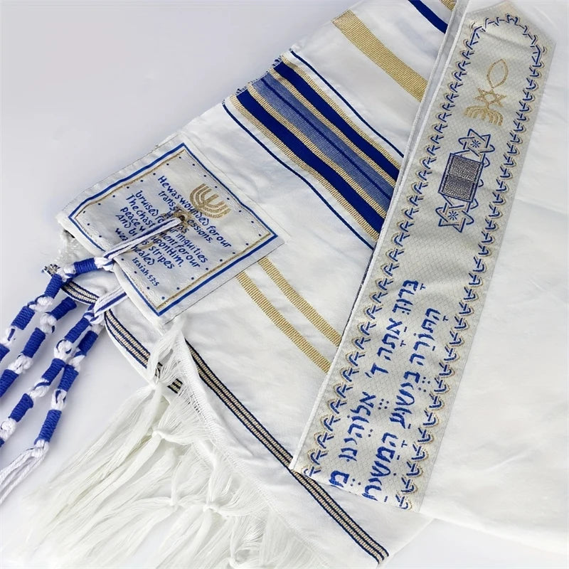Traditional Jewish Prayer Shawl Tallit Scarf