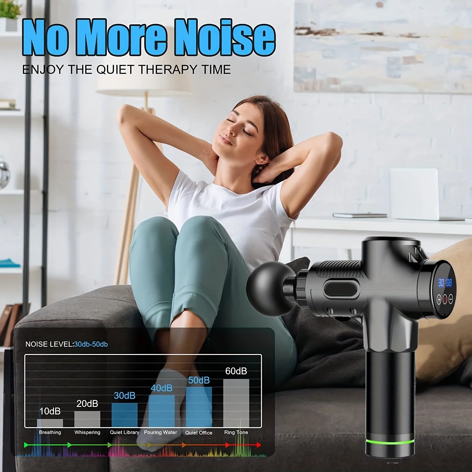 Deep Tissue Percussion Massage Gun