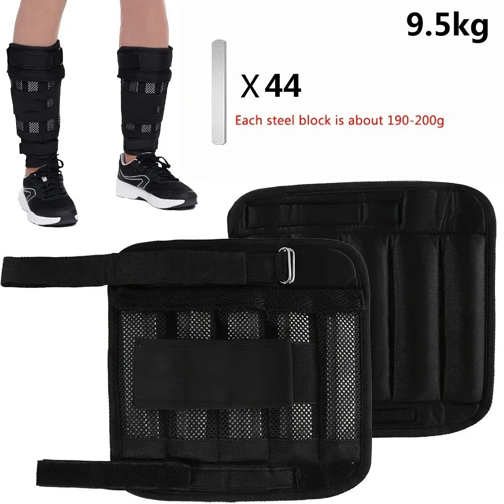 Adjustable Weight Vest, Ankle Weights With Weights, Wrist Weights, Gym Running Weights Strength Training Equipment Fitness Tools - Showlu Well Nation Store