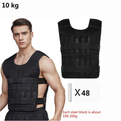 Adjustable Weight Vest, Ankle Weights With Weights, Wrist Weights, Gym Running Weights Strength Training Equipment Fitness Tools - Showlu Well Nation Store
