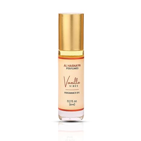 AL - HASNAYN Vanilla Vibes Fragrance Oil Roll - On Perfume 6ML 0.20 fl oz |Rollerball Perfume |Alcohol Free| Long Lasting | Gifts for Men Women| - Showlu Well Nation Store