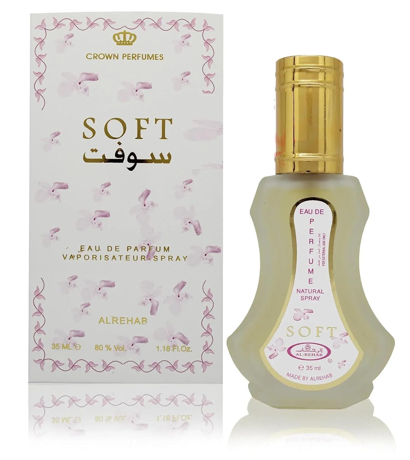 Al - Rehab Soft Eau de Parfum Spray for Women, 1.18 Ounce - Showlu Well Nation Store