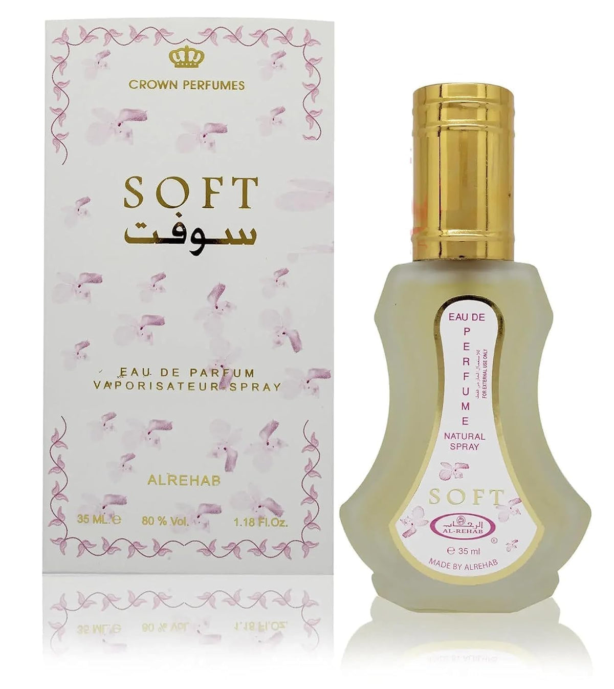Al - Rehab Soft Eau de Parfum Spray for Women, 1.18 Ounce - Showlu Well Nation Store